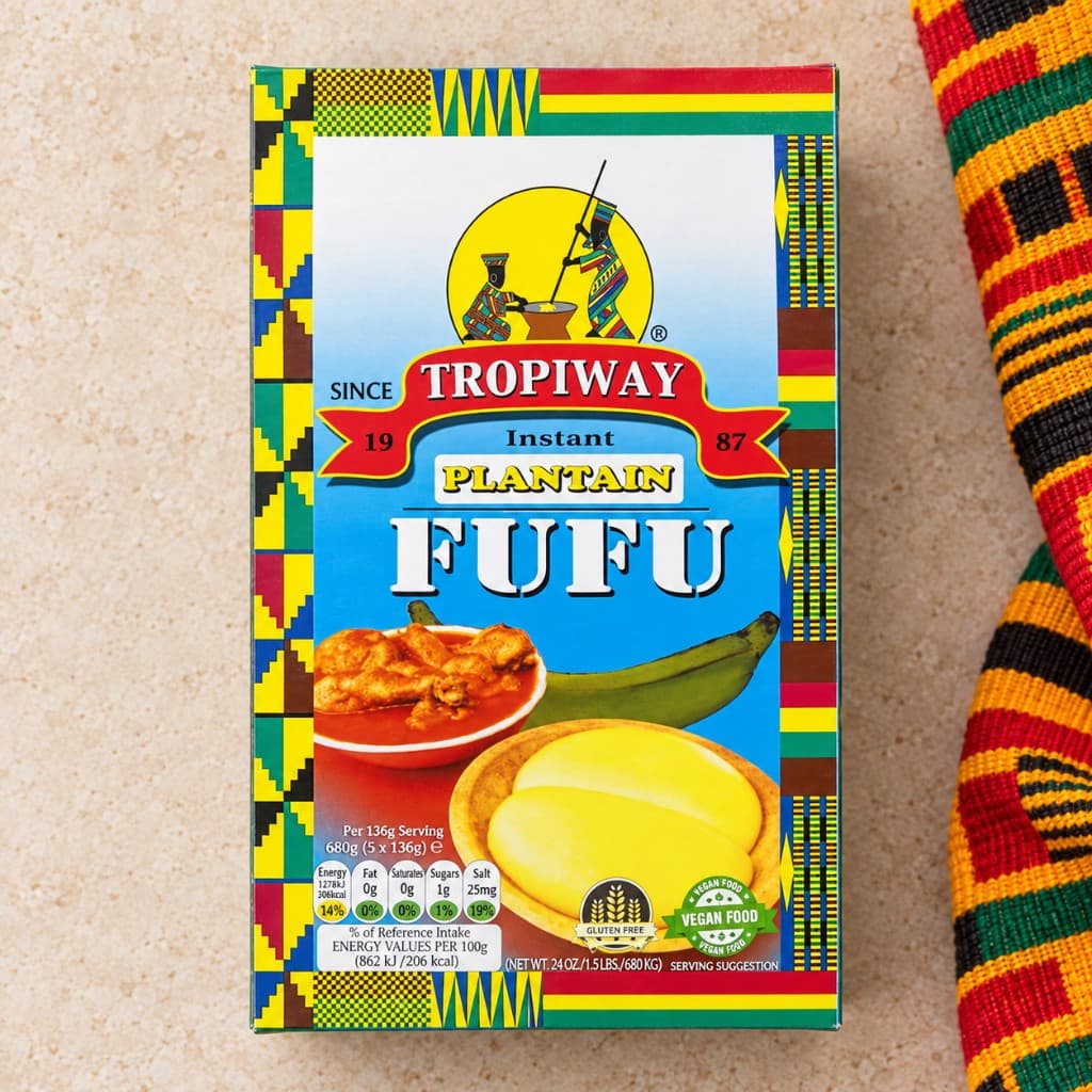 Tropiway Instant Plantain Fufu